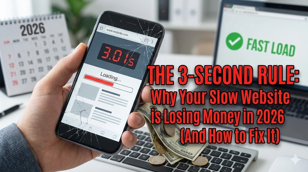 The 3-Second Rule: Why Your Slow Website is Losing Money in 2026 (And How to Fix It)